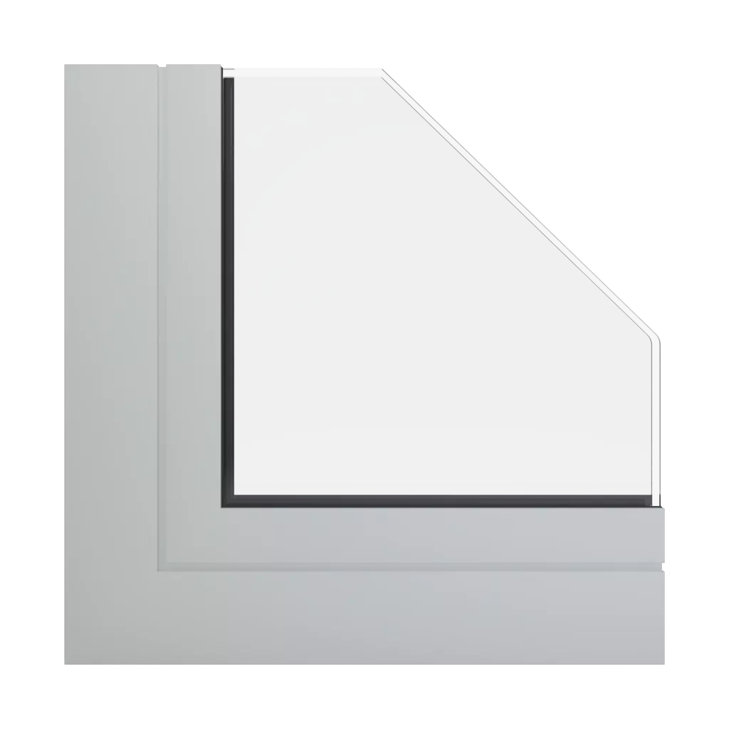 RAL 9018 Papyrus white windows window-profiles aluprof mb-86-st