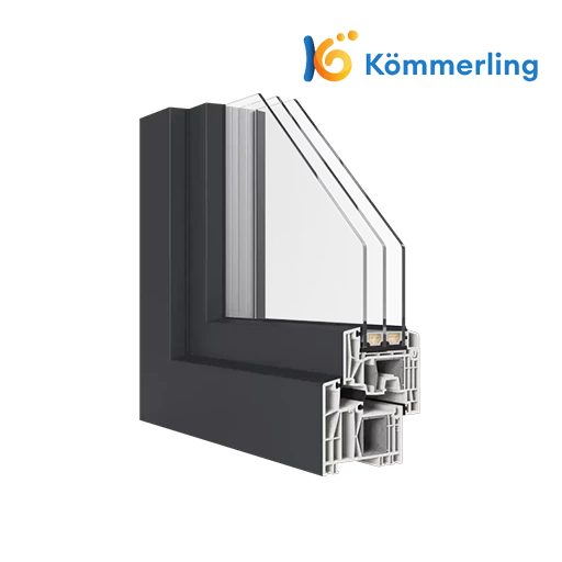 Kömmerling windows window-profiles kommerling system-88-md